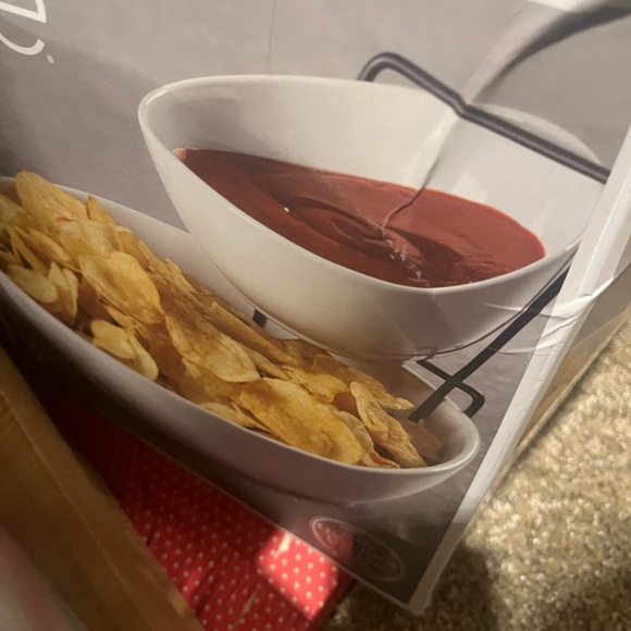 NWT Gibson Gracious Dining Chip & Dip Set - Picture 3 of 5